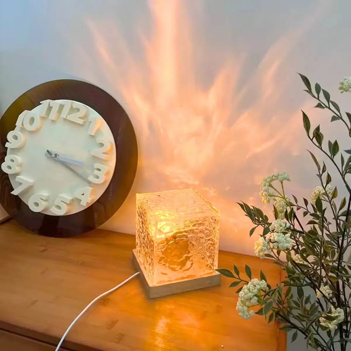 Luminária em Cubo