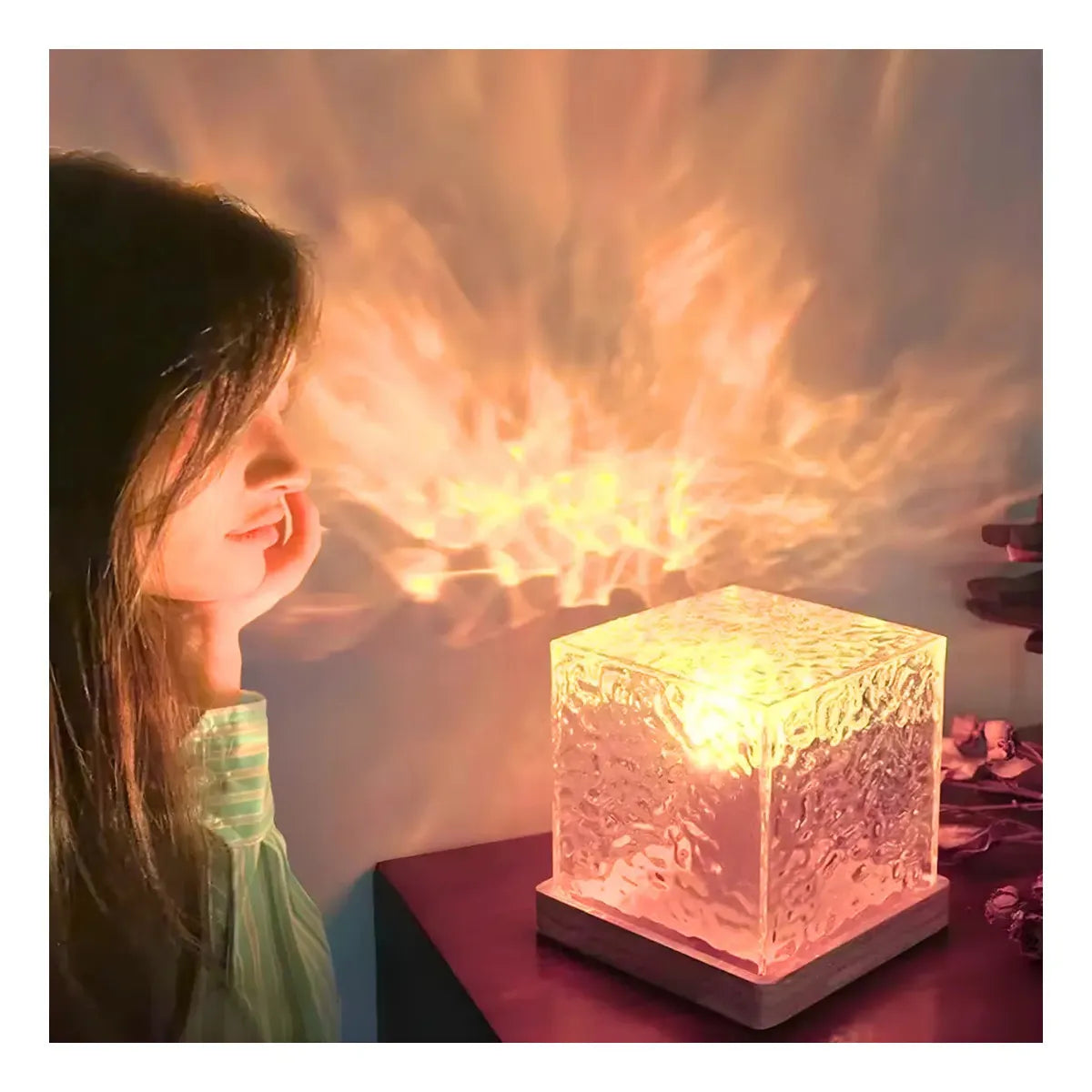 Luminária em Cubo