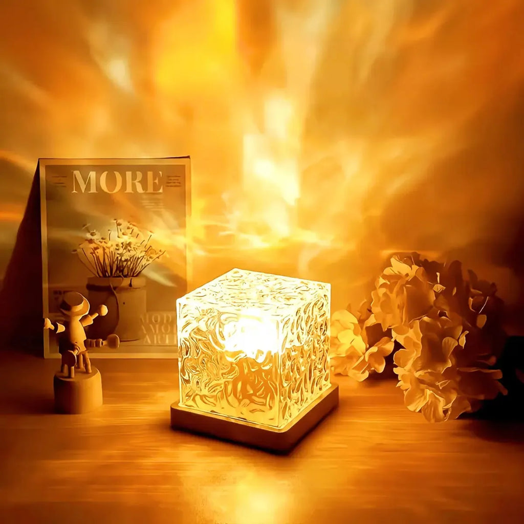 Luminária em Cubo