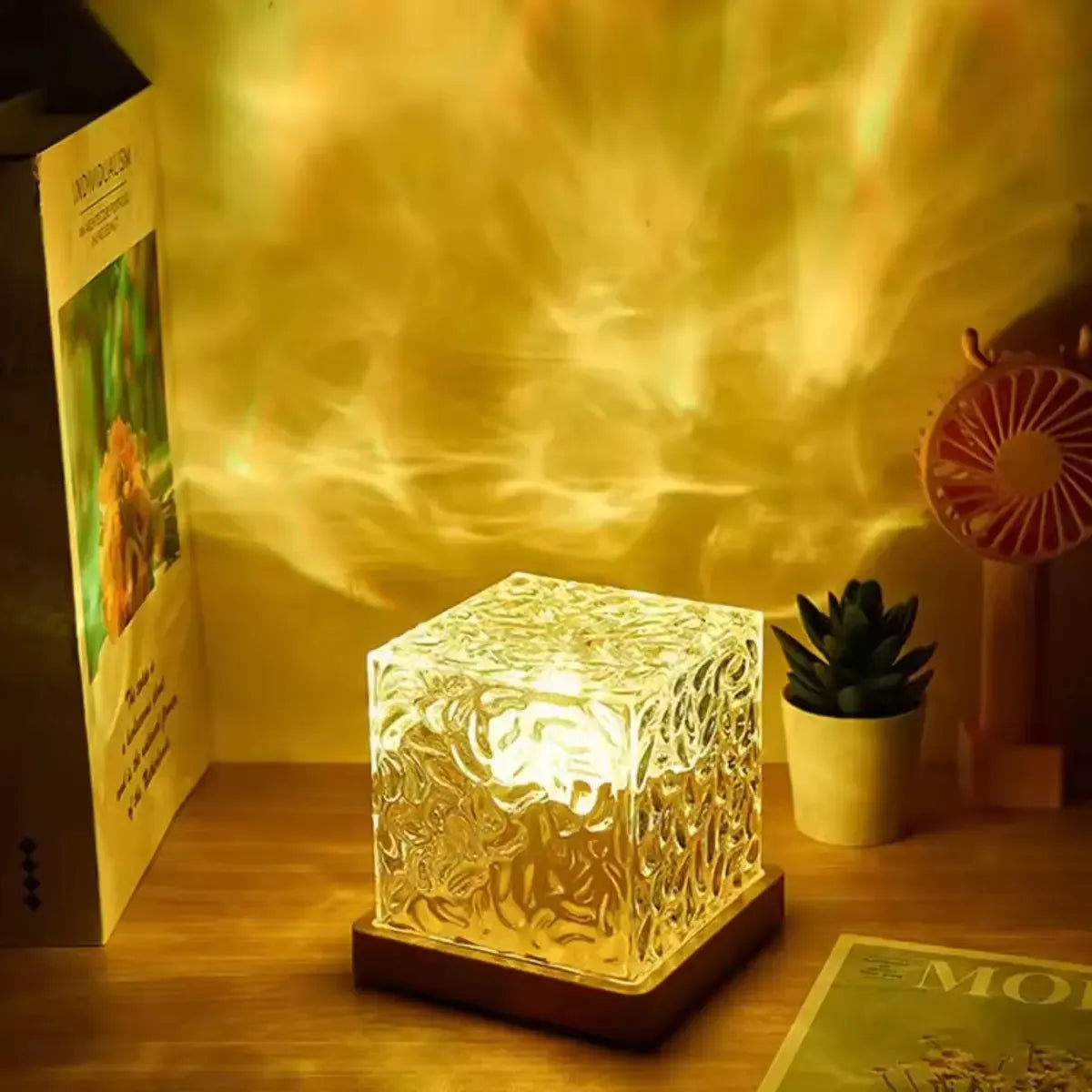 Luminária em Cubo