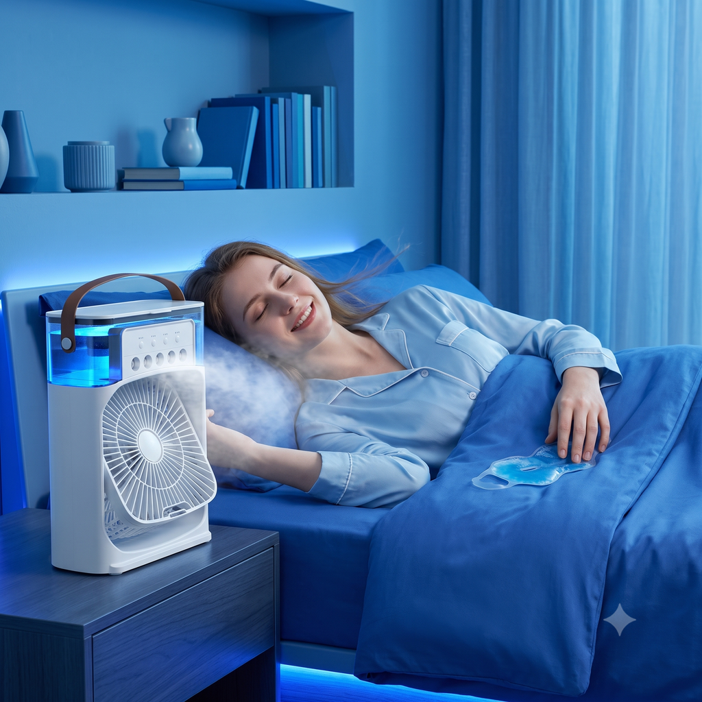 Mini Ventilador Refrigerador
