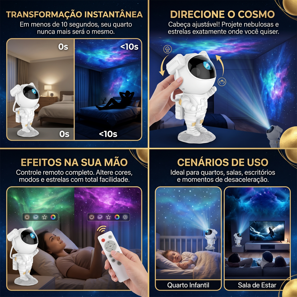 Projetor Astronauta