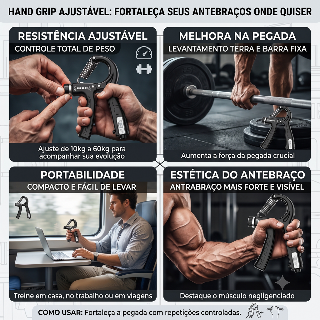 Handgrip para antebraço