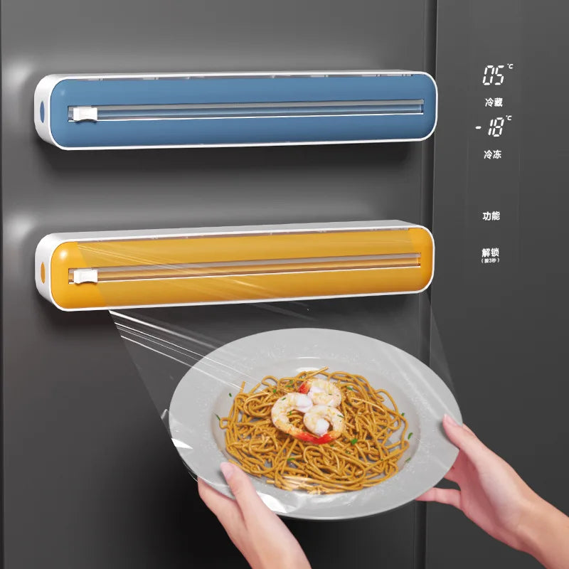 Dispenser de plástico filme com cortador