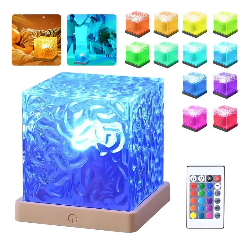 Luminária em Cubo